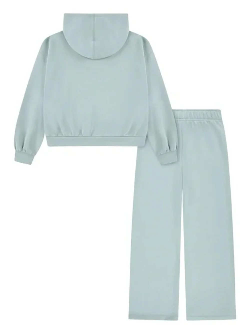 New! Converse Youth 2-piece Set Girls Green Mint Color Hoodie Pant Size M Medium